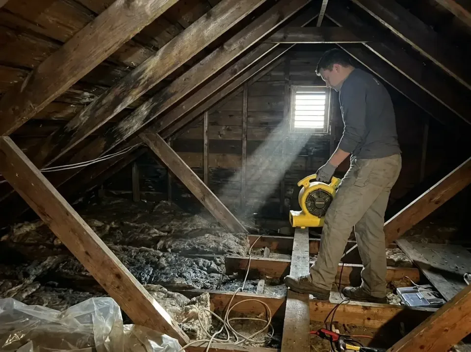attic-water-damage-drying-proc-007 — frequently asked questions, Emergency Water Extraction & 24/7 Flood Response in Cocoa B…